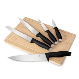 Berlinger Haus knivsett 6 deler Black