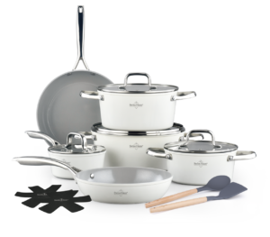 Swiss Haus 14-delers grytesett - Beige